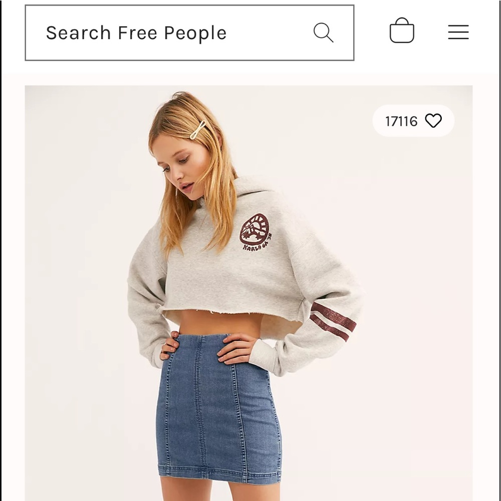 🦋 NWT Free People
Modern Femme Denim Mini - Picture 4 of 14